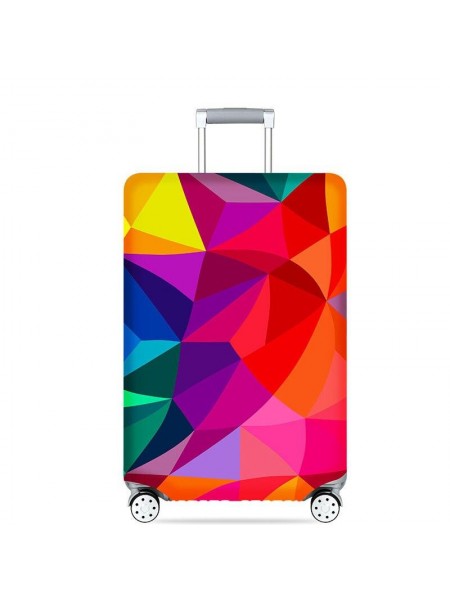 Чохол для валізи Turister модель Rainbow розмір L Різнобарвний (Rnb_175L)