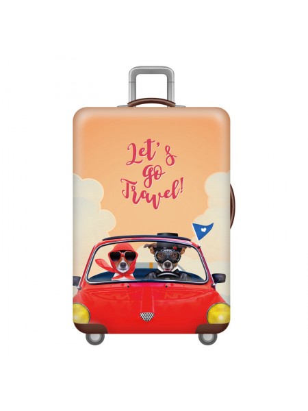 Чохол для валізи Turister Lets Go Travel S Різнобарвний (LGT_199S)