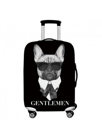 Чохол для валізи Turister Gentlemen Dog S Різнобарвний (Gtd_225S)