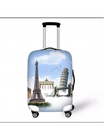 Чохол для валізи Turister Europa S Різнобарвний (Eur_231S)