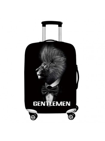 Чохол для валізи Turister Gentlemen Lion S Різнобарвний (GnL_237S)