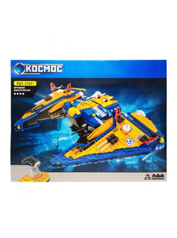 Дитячий конструктор "Космічний корабель" Keedo 25861 818 ел.