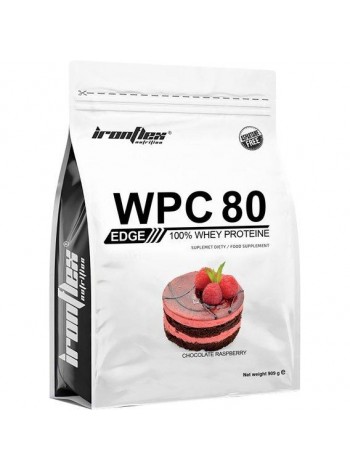 Протеин IronFlex WPC 80eu EDGE 900 g /30 servings/ Chocolate Raspberry