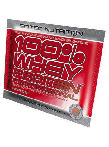 Протеин Scitec Nutrition 100% Whey Protein Professional 30 g /1 servings/ Strawberry White Chocolate