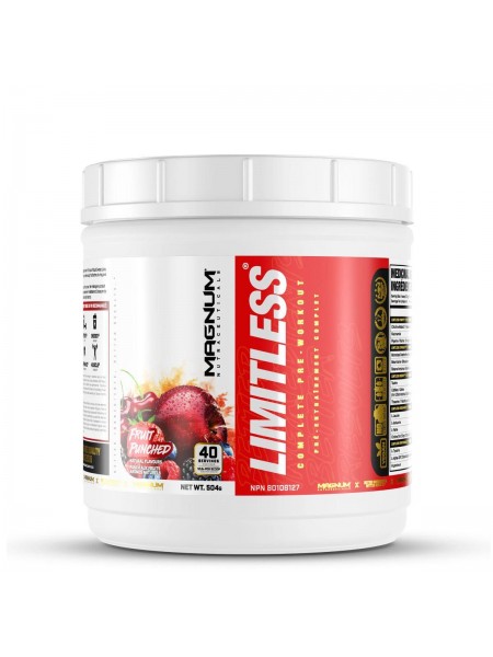 Комплекс до тренування Magnum Nutraceuticals Limitless 504 g /20 servings/ Fruit Punched
