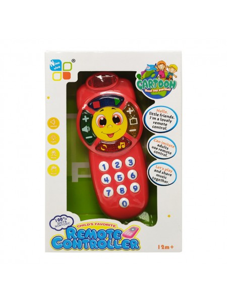 Дитячий мобільний телефон Bambi AE00507 англійською мовою Червоний