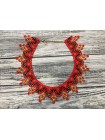 Кольє-силянка із чеського бісеру HatynkaUA Necklace намисто ручної роботи до вишиванки (SUN999_20)