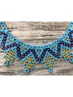 Кольє-силянка із чеського бісеру HatynkaUA Necklace намисто ручної роботи до вишиванки (SUN999_21)