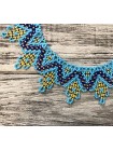 Кольє-силянка із чеського бісеру HatynkaUA Necklace намисто ручної роботи до вишиванки (SUN999_21)