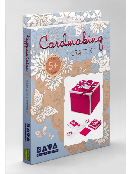 Набір для творчості. "Cardmaking" Виготовлення подарункової коробочки (ОТК-010) OTK-010
