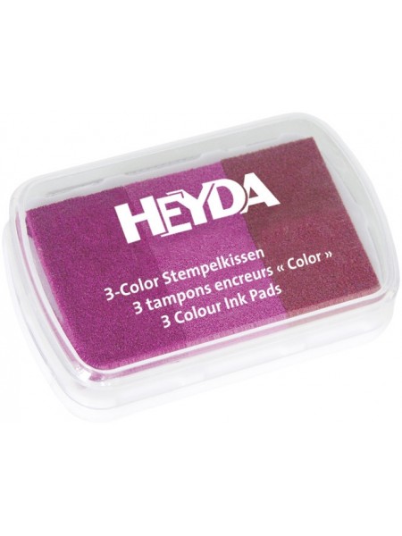 Чорнильна подушечка Heyda 9 x 6 см Рожеві тони 204888465