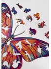Пазл дерев'яний Moku Modern Butterfly M 38 x 24,5 см 101 деталь
