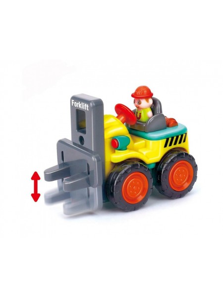 Іграшка машинка Hola Toys Будівельна техніка 3116B Автонавантажувач
