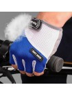 Вело-рукавиці West Biking 0211189 XL Blue напіввідкриті для їзди на велосипеді