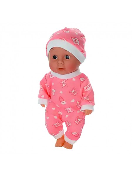Дитяча іграшка "Пупс із ванночкою" Bambi 9615-8 пупс 23 см Рожевий