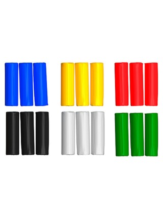 Набір воскової пластиліну TM OKTO 91008 6 кольорів