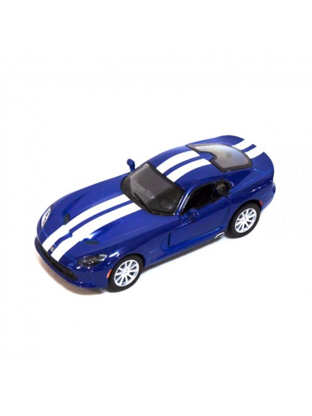 Автомодель легкова SRT VIPER GTS 2013 5' Kinsmart KT5363FW інерційна, масштаб 1:36 Синій