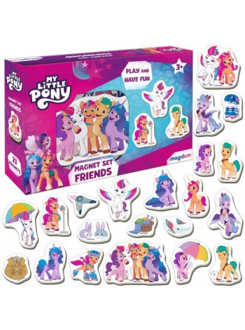 Набір магнітів "My Little Pony Друзі" Magdum МО 5031-22