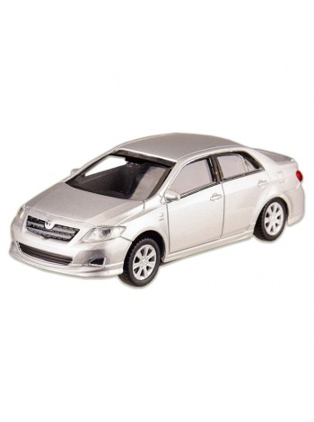 Машина металева TOYOTA COROLLA WELLY 44015CW масштаб 1:43 Срібний