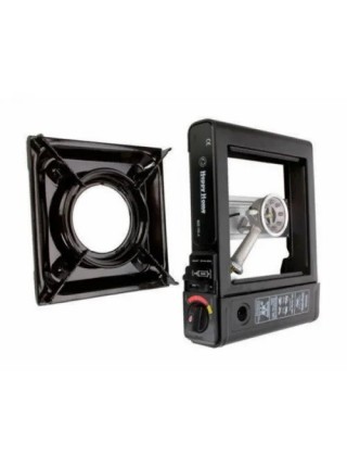 Портативна туристична газова плита з п'єзопідпалювачем Arise Portable gas stove в картонній коробці