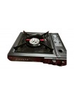 Портативна туристична газова плита з п'єзопідпалювачем Arise Portable gas stove з пластиковим кейсом