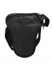 Сумка тактична AOKALI Outdoor A176 Black на пояс і ногу компактна для альпінізму