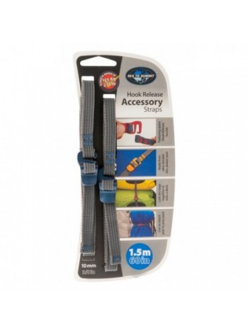Ремінь для стягувань Sea To Summit Accessory Strap With Hook Buckle 10 мм 1,5 м (1033-STS ATDASH101.5)