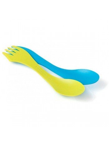 Ложка для лівші Light My Fire Spork LH pin-pack Lime/Cyan Blue (1033-LMF 41284313)