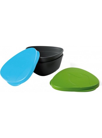 Набір посуду Light My Fire SnapBox Green/Cyan (LMF-40358713)