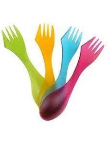 Набір з 4 ложок Light My Fire Spok Stack Plate 4-pack Happy (1033-LMF 41245215)