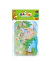 Пазлы Vladi Toys на магните А5 "Волк и семеро козлят" VT3205-67 рус