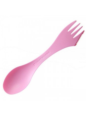 Ложка-виделка-ніж Light My Fire Spork Original Pink (1033-LMF 41243500)