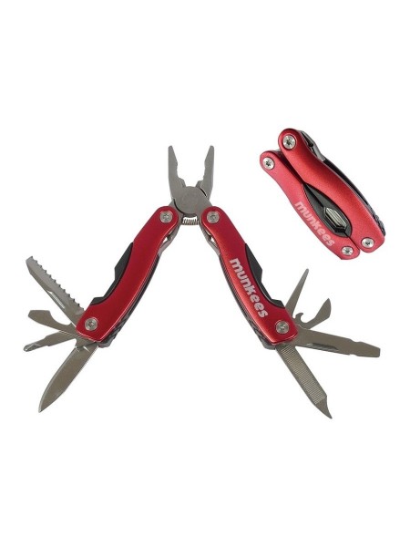 Брелок-мультиінструмент Munkees 2572 SS Multi Tool Red (1012-2572)