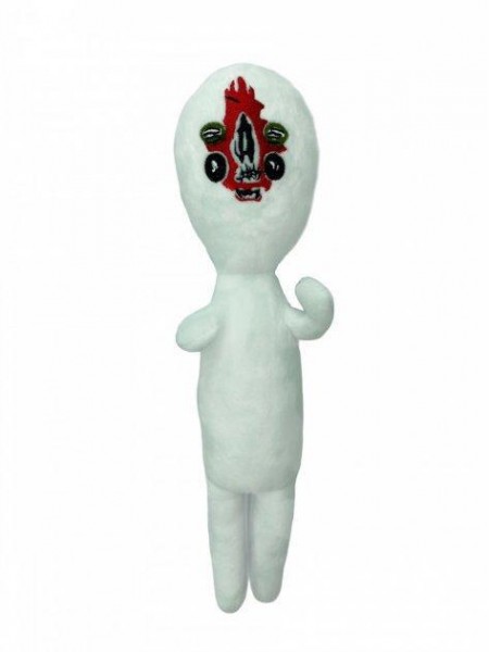 М'яка іграшка 35 см UKC Скульптура Siren Head Бузковий