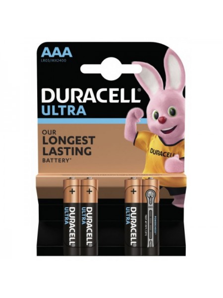 Батарейки Duracell LR03 KPD 04*10 Ultra 4шт (DRC-5005818)