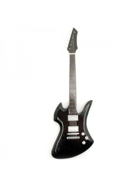 Гітара мініатюра дерево чорний GUITAR HARMER NORMAL BLACK 24 см (DN29880)