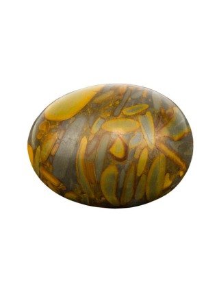 Фігурка Яйце Натуральний Камінь Розмір 4,8х3,6х3,6 см Коричневий (13097)