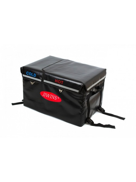 Термоконтейнер One Chef на 2 відділення — тепло+холод електричний із сумкою 61х41х37,5 см