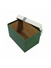 Подарункова коробка для оформлення подарунків Lesko 91338 Medium Зелений