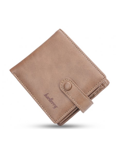Чоловічий гаманець BAELLERRY D1305 Vintage Short портмоне Світло-коричневий (SUN5132)