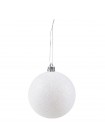 Набір ялинкових кульок Springos d = 6 см 20 шт CA0087 White