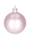 Набір ялинкових кульок Springos d=6 см 20 шт CA0137 Pink