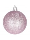 Набір ялинкових кульок Springos d=6 см 20 шт CA0137 Pink