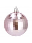 Набір ялинкових кульок Springos d=6 см 20 шт CA0137 Pink