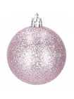 Набір ялинкових кульок Springos d = 6 см 100 шт CA0167 Pink