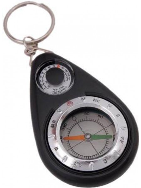 Брелок Munkees Compass with Thermometer (1012-3154-BK)