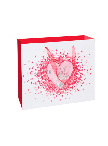 Подарунковий пакет PPW PAPER Lesko ZD010-2 Love Big