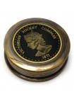 Компас морський бронзовий None "Victorian pocket compas" діаметр 8 см (DN29275)