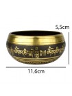 Тріскаюча чаша Тибетська Singing bronze 11,6/11,6/5,5 см Мідний (26504)