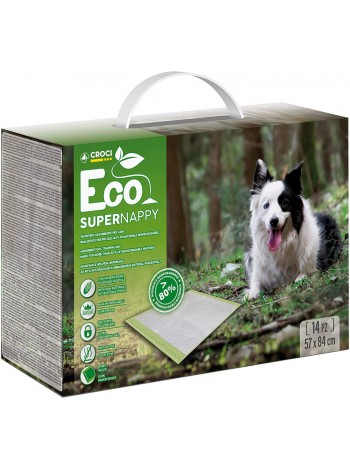 Пеленки Croci Super nappy ECO 84х57 см 14 шт